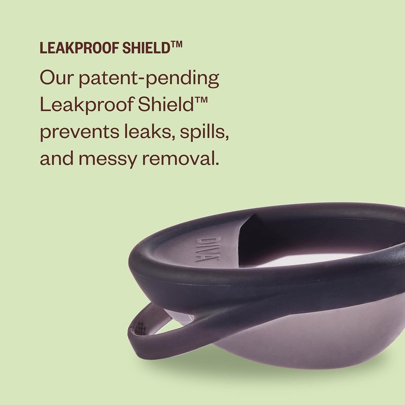 DivaCup Diva Disc - Comfortable, Reusable Menstrual Disc with Leakproof Shield - for Up to 12 Hours of Continuous Wear - 100% Medical Grade Silicone - Holds 7 Tampons of Flow - One Size Fits Most - Image 5